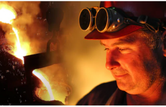 Steel worker