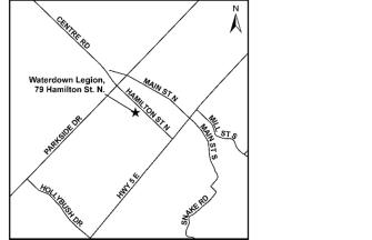 dundas meeting location map