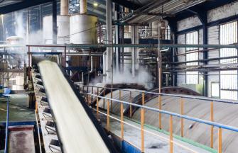 sugar production plant