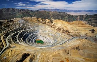 Bingham Copper Mine in Utah
