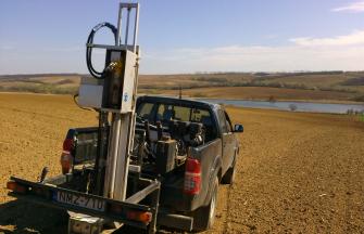 soil service testing car