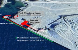 Drummond Island Sea Wall Improvements