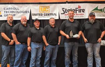 Proud winners from the Luttrell Team