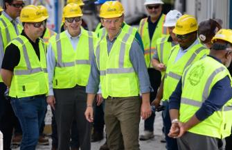 Congressman Mrvan visiting  