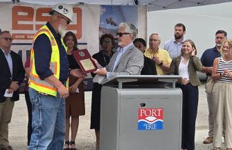 Carmeuse receiving Pacesetter Award