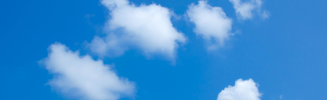 blue sky with clouds