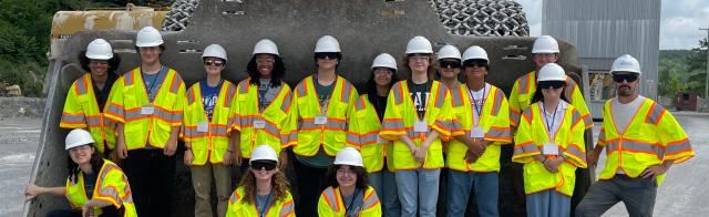 Longview Operation - Cahaba River Keepers ELP in front of Dozer