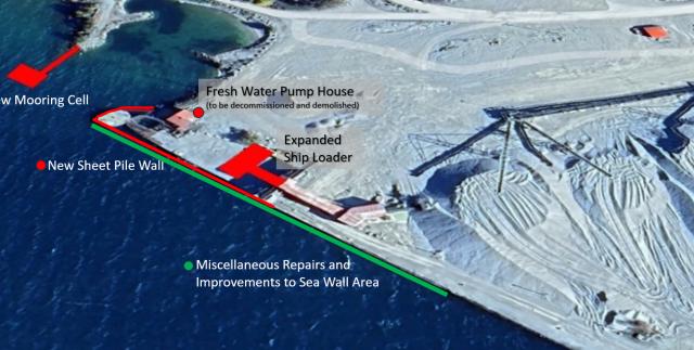 Drummond Island Sea Wall Improvements