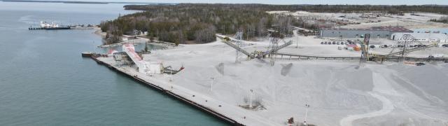 Drummond Island Aerial View