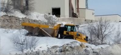 Autonomous Truck trial at Manitowoc