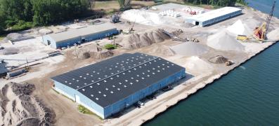 Carmeuse Erie Dock Operation - Bird's Eye View